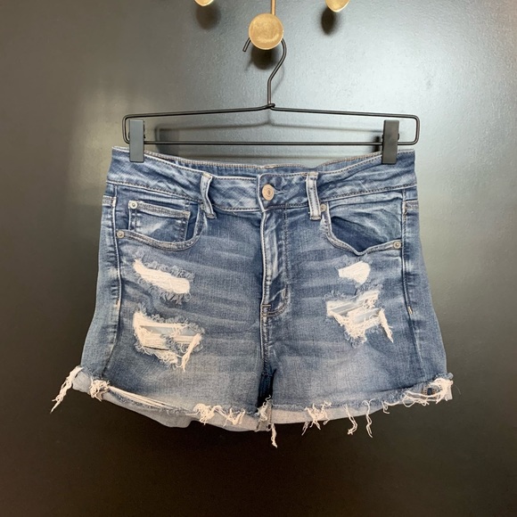 American Eagle Outfitters Pants - AE High-Rise Shortie Denim Shorts ✨